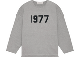 Fear of God Essentials 1977 Raw Edge Knit Sweater - Dark Oatmeal (SS22)